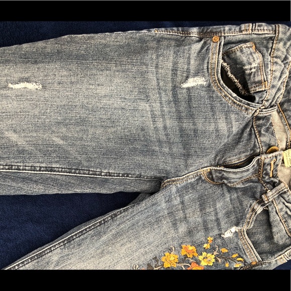 Democracy Embroidered Jeans - Picture 2 of 7